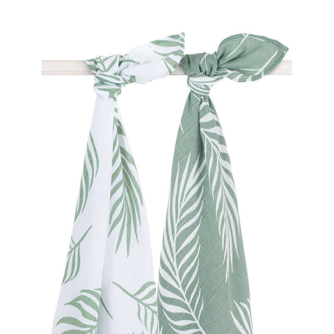 Set 4 scutece hidrofile, Jollein Nature, 70x70 cm, verde [4]