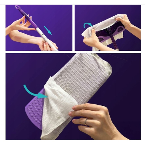Set mop + 5 servetele uscate VORTEX EASY Mopping Kit [1]
