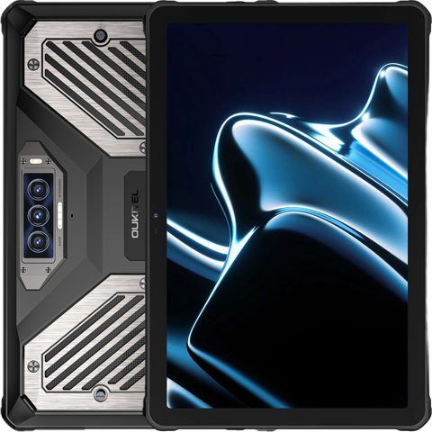 Tablete - Tableta Oukitel RT10, 5G, Dual SIM, Wi-Fi, 11" 120Hz, Dimensity 7400X, 12GB RAM, 512GB, NFC, 25000mAh, Android 15