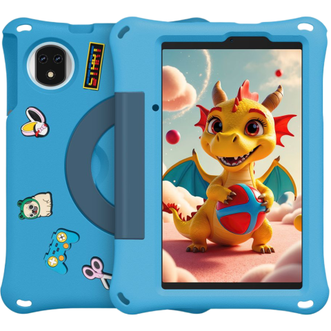 Tablete - Tableta copii Ulefone Tab A9 Pro Kids, 4G, Dual SIM, 8.68" 90Hz, Wi-Fi, 8GB RAM, 128GB, Dual Speakers, Android 15, Blue