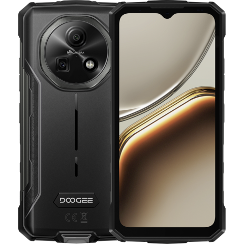 Telefoane Mobile - Telefon Doogee Fire 5 Pro, 4G, Dual SIM, 6.6-inch 90Hz IPS, 128GB, 13000mAh, NFC, Android 15, Grey