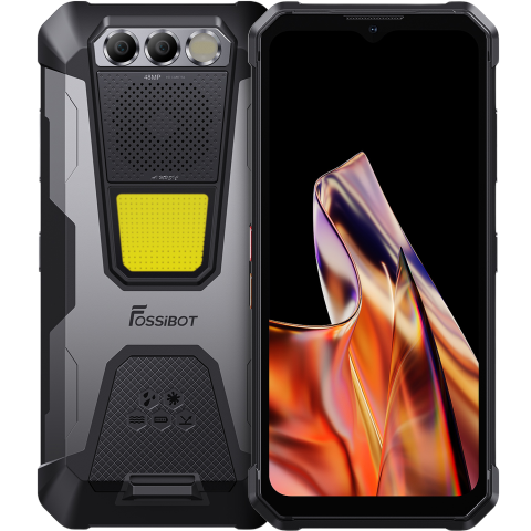 Telefoane Mobile - Telefon Fossibot F106 Pro, 4G, Dual SIM, 8GB RAM, 256GB, Big Speaker 3W, NFC, 12000mAh, Android 14
