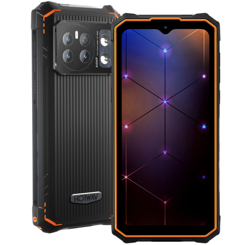 Telefoane Mobile - Telefon Hotwav Cyber 13 4G 128GB NFC Orange
