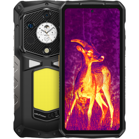 Telefoane Mobile - Telefon Ulefone Armor 29 Pro Thermal ThermoVue T2, 5G, 6.67" AMOLED 120Hz + 1.04", Dimensity 7400, 16GB RAM, 512GB, NFC, Lanterna 570 LED, 21200mAh, 120W, Android 15