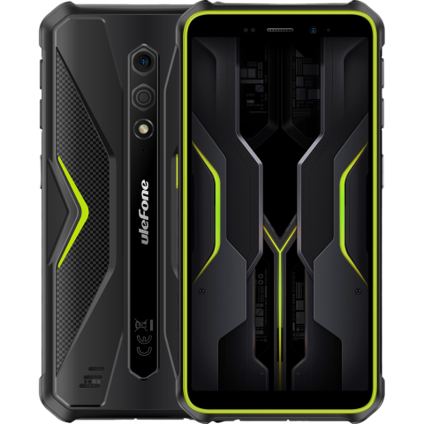 Telefoane Mobile - Telefon Ulefone Armor X12 Pro, 4G, 5.45-inch, Octa-Core Helio G36, 4GB RAM, 64GB, NFC, Android 13, Green