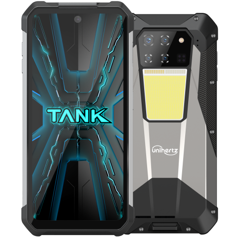 Unihertz - Telefon Unihertz TANK 3, 5G, Dual SIM, 6.79" 120Hz, Dimensity 8200, 16GB RAM, 512GB, NFC, 23800mAh, Android 14
