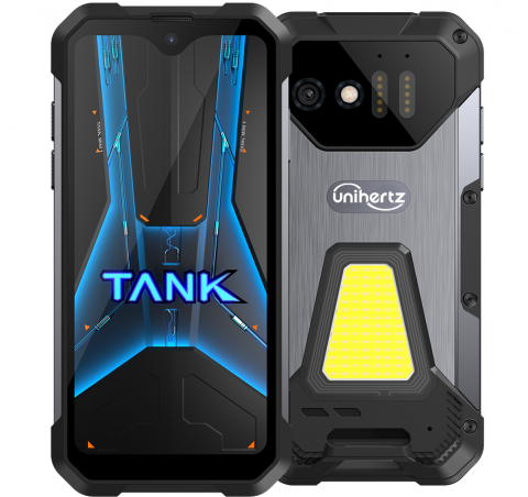 Unihertz - Telefon Unihertz TANK Mini, 4G, Dual SIM, 4.3" HD+, Helio G99, 8GB RAM, 256GB, NFC, 100MP + 32MP, Android 13