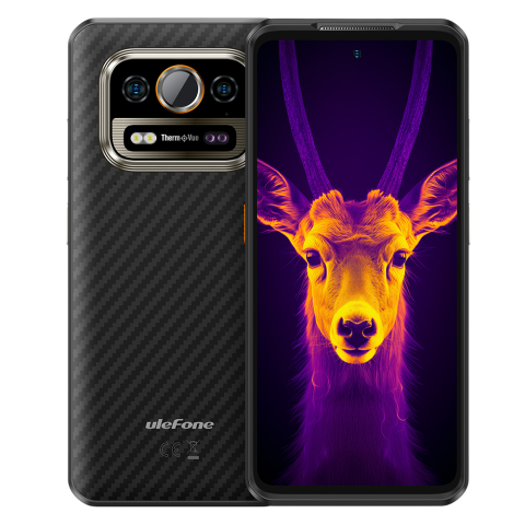 Telefoane Mobile - Telefon rugged Ulefone Armor 25T Pro Thermal, 5G, Dimensity 6300, 8GB RAM, 256GB, NFC, ThermoVue Turbo, Android 15