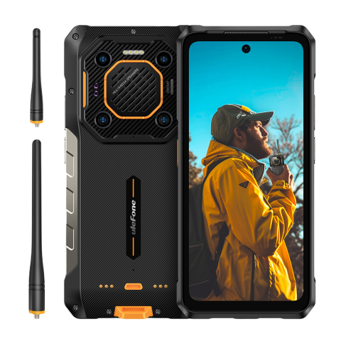 Telefoane Mobile - Telefon Ulefone Armor 26 Ultra Walkie-Talkie, 5G, Dual SIM, 6.78" 120Hz, Dimensity 8020, 12GB RAM, 512GB, NFC, 15600mAh, 120W, Android 13