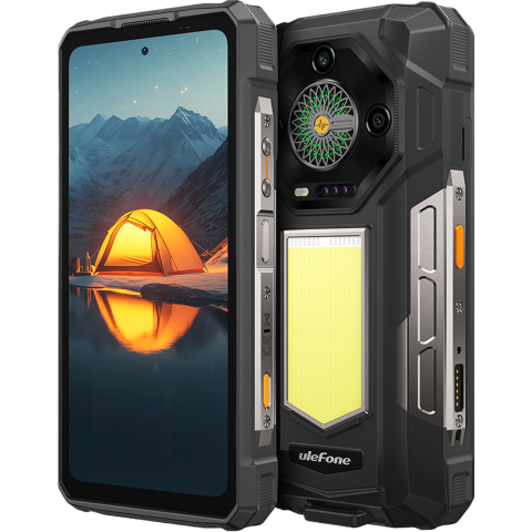 Telefoane Mobile - Telefon Ulefone Armor 33, 4G, Dual SIM, 6.95" 120Hz, Octa-Core Helio G100, 12GB RAM, 512GB, NFC, 25500mAh, Android 15