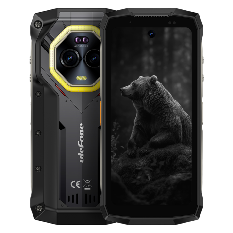 Telefoane Mobile - Telefon Ulefone Armor Mini 20, 4G, 4.7" 90Hz, Octa-Core Helio G99, 8GB RAM, 256GB, NFC, Android 15