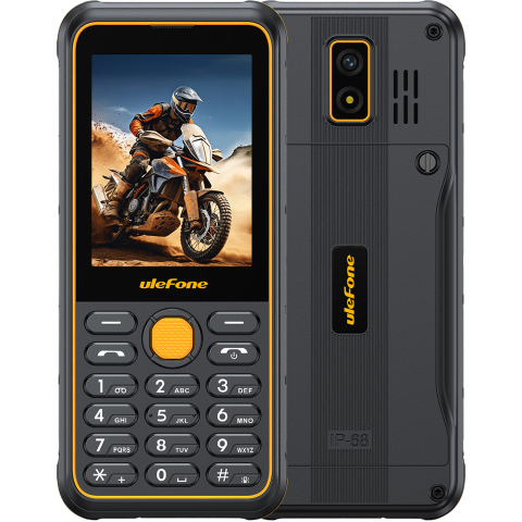 Telefoane Mobile - Telefon cu butoane Ulefone Armor Mini 4, 4G, Dual SIM, IP68/IP69K, Black