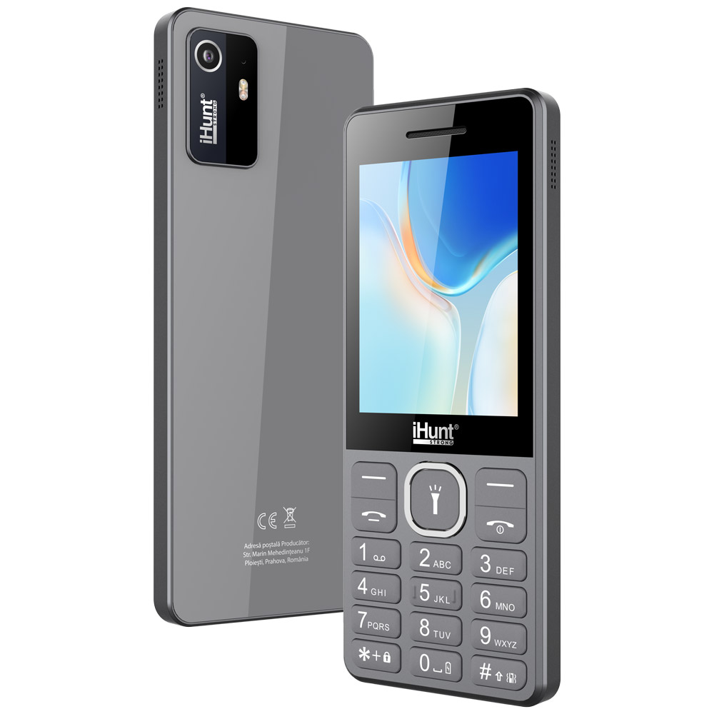 iHunt i11, 2G, Dual SIM, 2.8-inch, Radio FM, Camera Foto, 1500mAh, Silver [2]