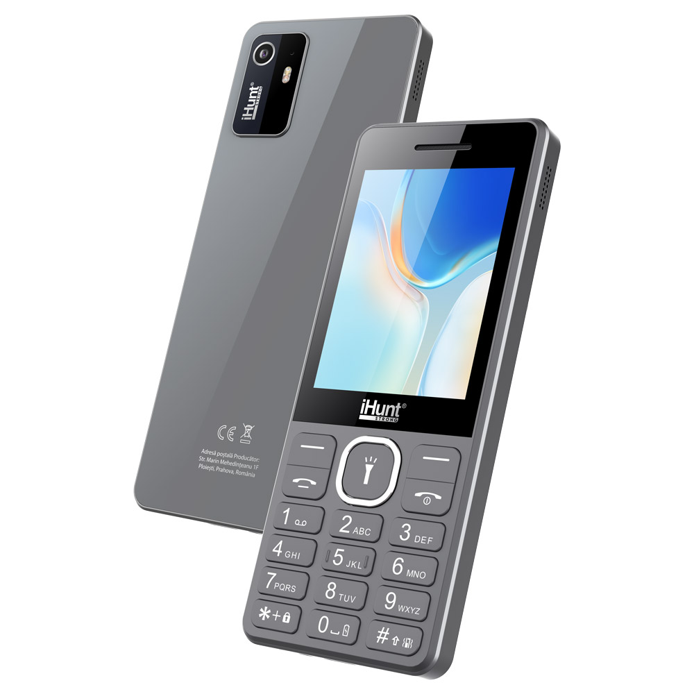 iHunt i11, 2G, Dual SIM, 2.8-inch, Radio FM, Camera Foto, 1500mAh, Silver [1]