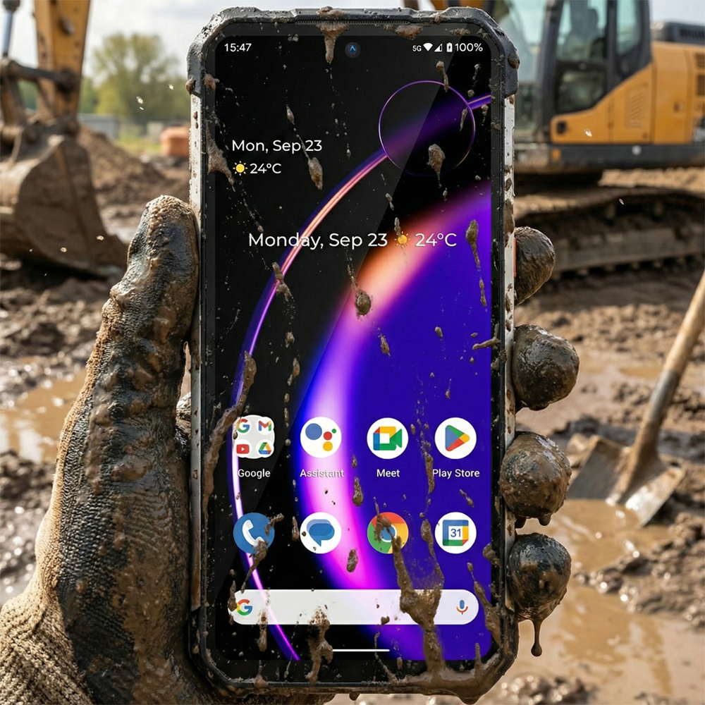iHunt Tank 3 PRO cu Proiector Video, 5G, Dual SIM, 6.79" 120Hz, Dimensity 8200, 16GB RAM, 512GB, NFC, 23800mAh, Android 14 [4]