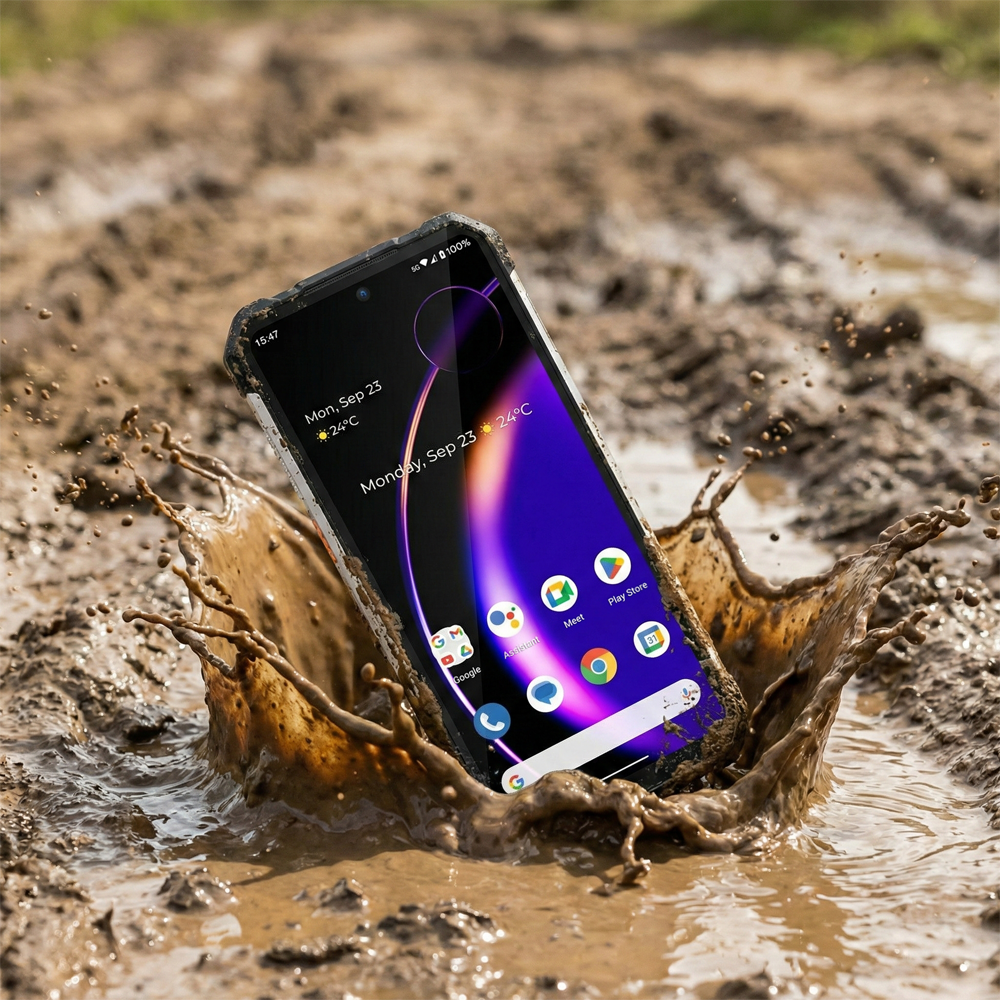 iHunt Tank 3 PRO cu Proiector Video, 5G, Dual SIM, 6.79" 120Hz, Dimensity 8200, 16GB RAM, 512GB, NFC, 23800mAh, Android 14 [1]