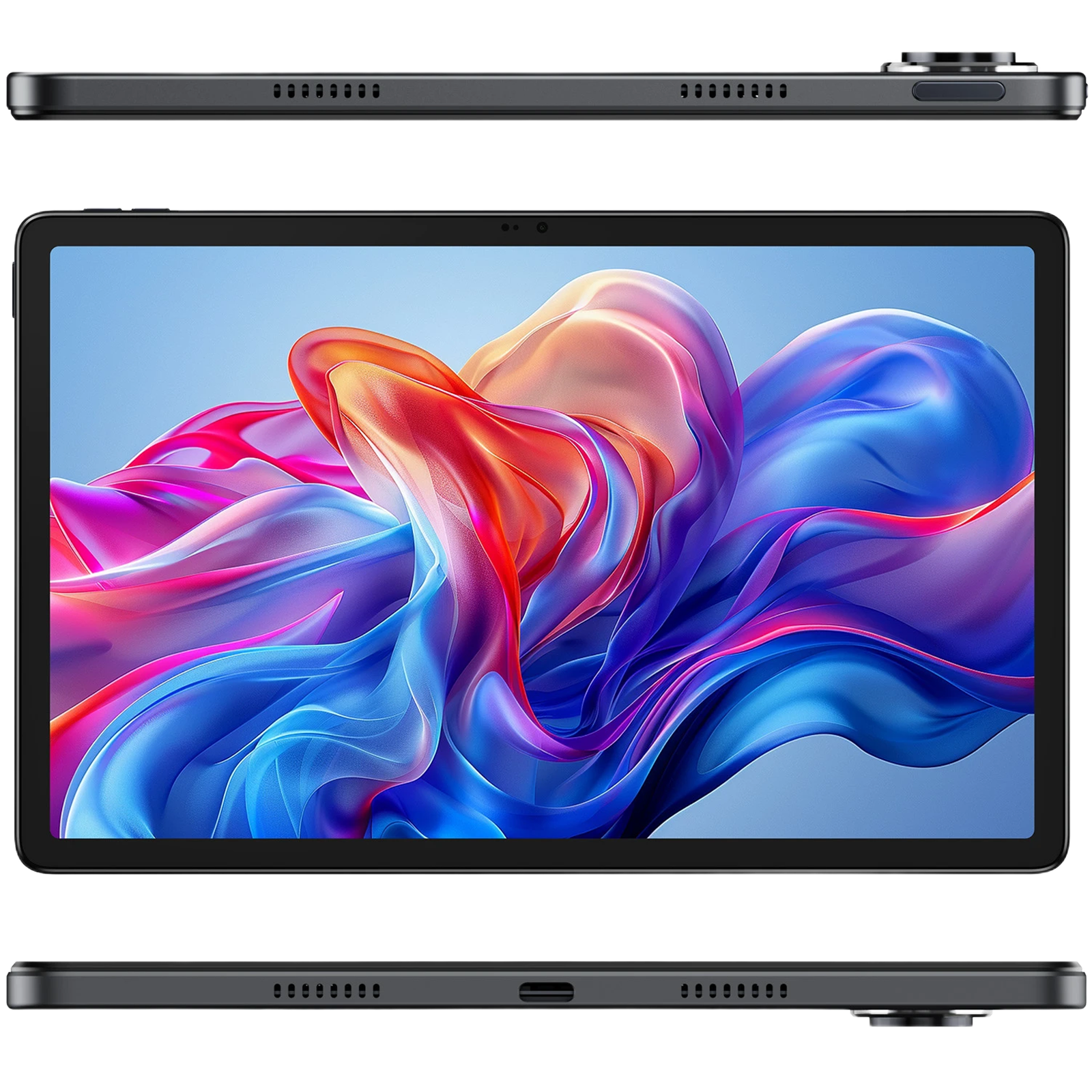 Tableta Fossibot TAB 13 Gray, 4G SIM, Wi-Fi 6, 11.5" FHD 120Hz, Helio G99, 12GB RAM+ 256GB, Camera 50MP + 8MP, GPS, 4 Difuzoare, 8000mAh, Widevine L1, Android 15 [7]
