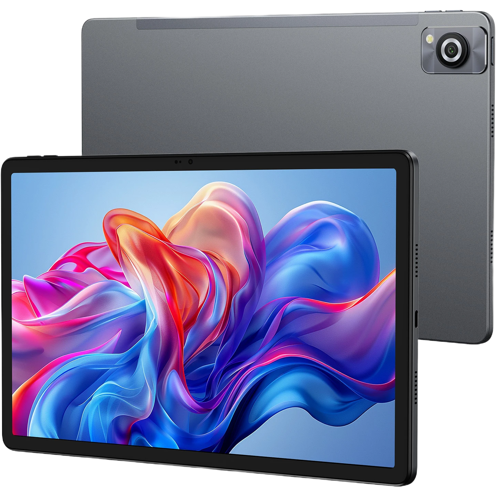 Tableta Fossibot TAB 13 Gray, 4G SIM, Wi-Fi 6, 11.5" FHD 120Hz, Helio G99, 12GB RAM+ 256GB, Camera 50MP + 8MP, GPS, 4 Difuzoare, 8000mAh, Widevine L1, Android 15 [5]