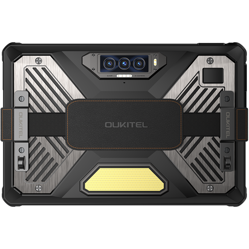 Tableta Oukitel RT10 Industry, 5G, Dual SIM, Wi-Fi, 11" 120Hz, Dimensity 7400X, 12GB RAM, 512GB, NFC, 2D Barcode Scanner SE4710, 12 PogoPins, USB, RS232, RJ45, FAP10, 25000mAh, Android 15 [11]