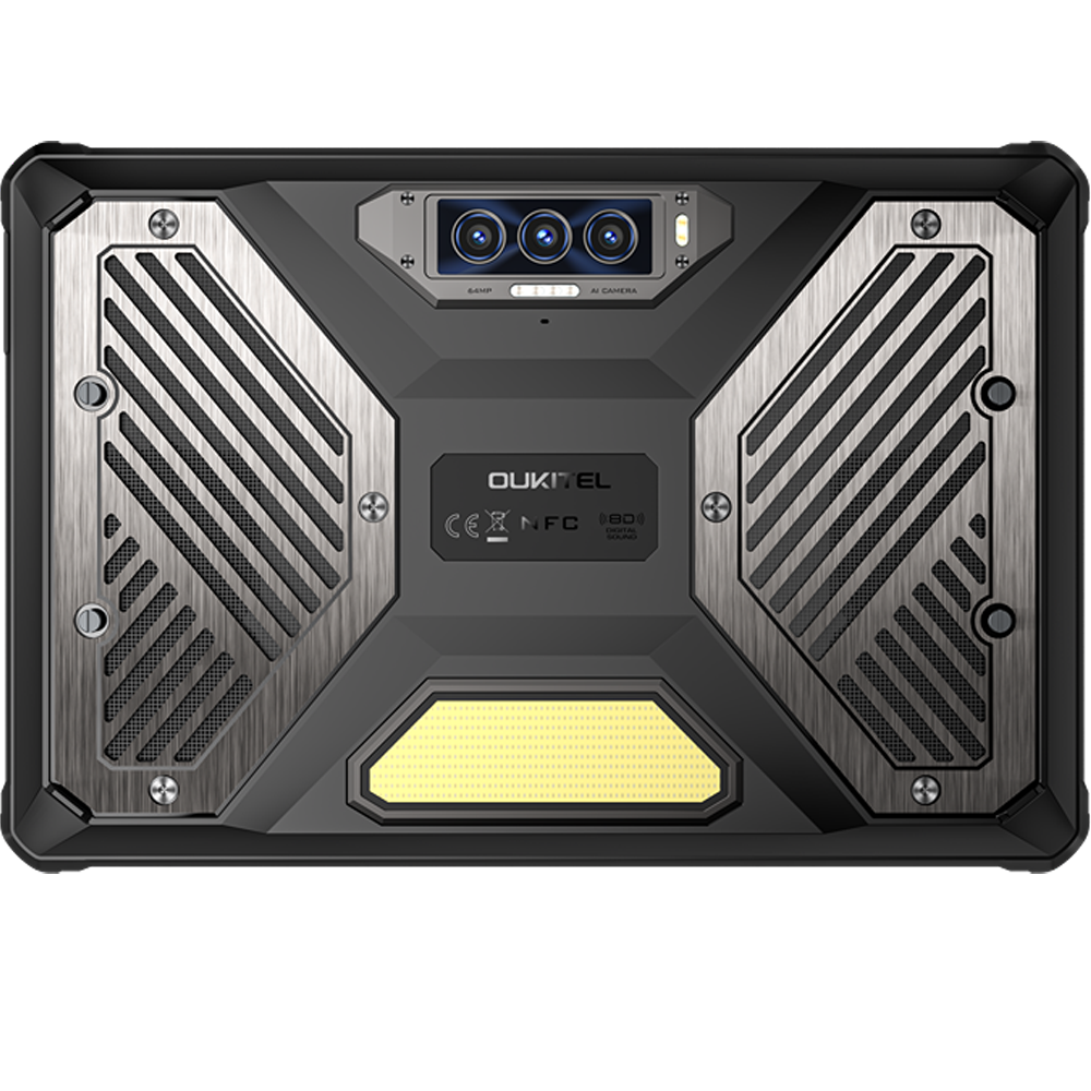 Tableta Oukitel RT10, 5G, Dual SIM, Wi-Fi, 11" 120Hz, Dimensity 7400X, 12GB RAM, 512GB, NFC, 25000mAh, Android 15 [4]