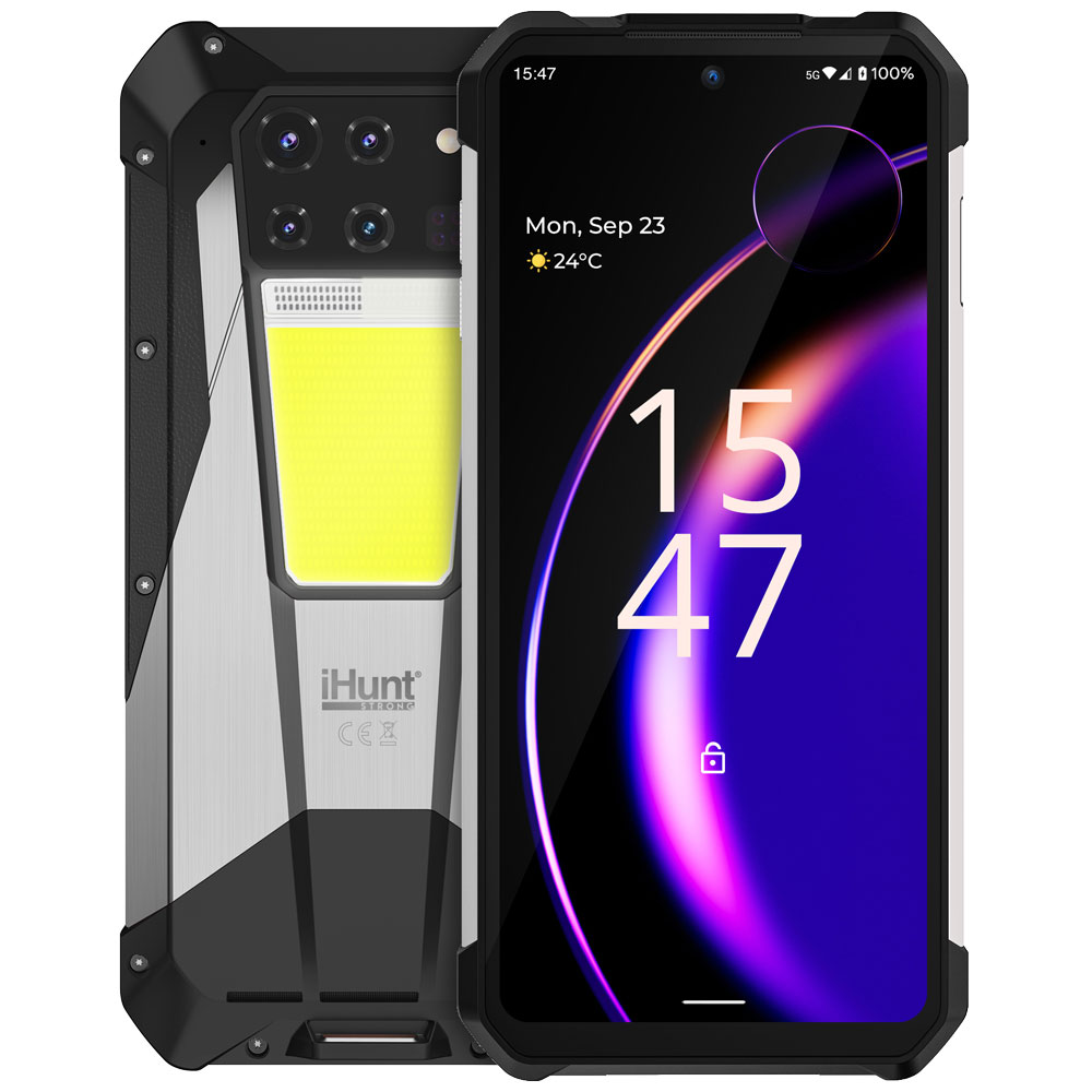 iHunt Tank 3 PRO cu Proiector Video, 5G, Dual SIM, 6.79" 120Hz, Dimensity 8200, 16GB RAM, 512GB, NFC, 23800mAh, Android 14 [5]
