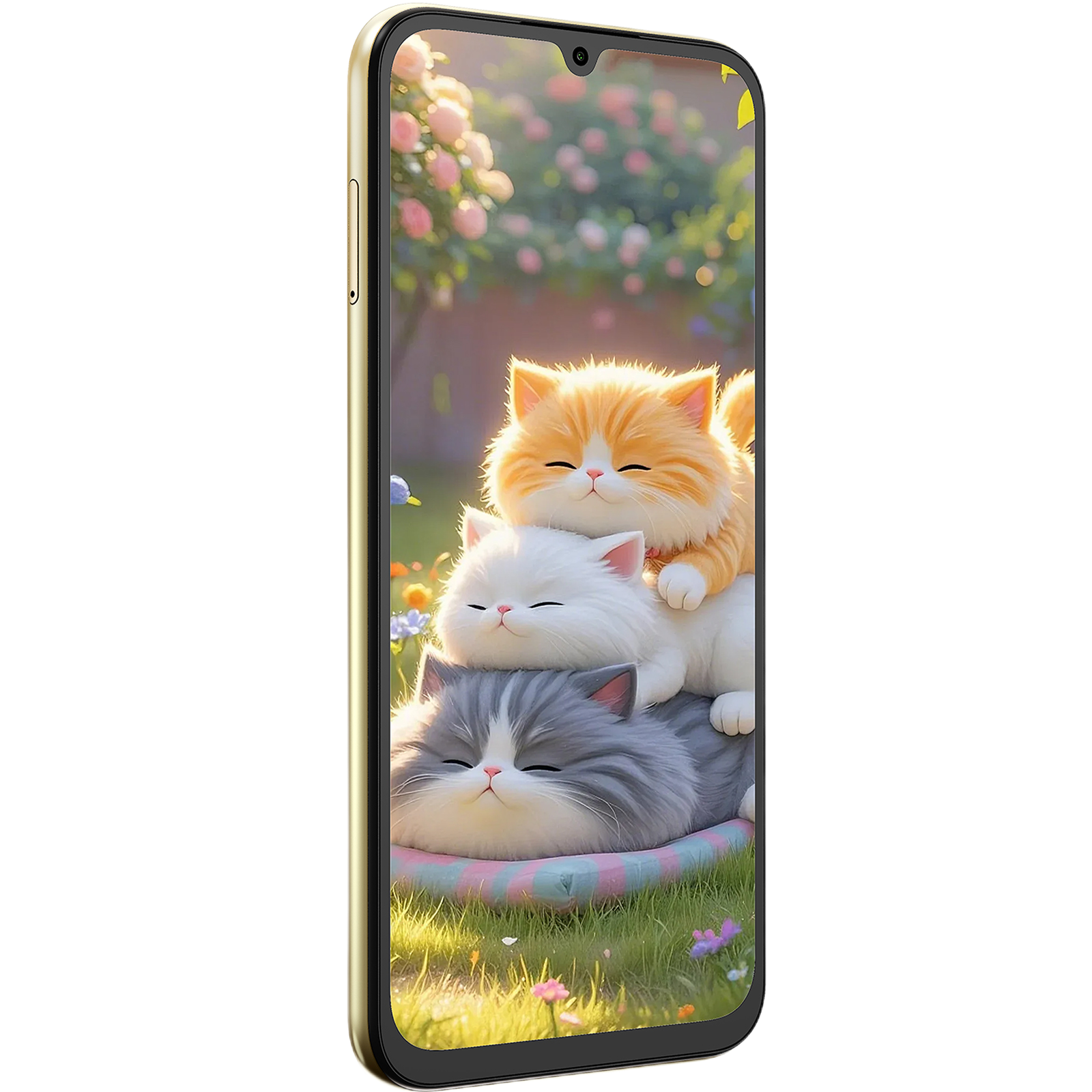 Telefon Fossibot S7, 4G, Dual SIM, 6.9" 120Hz, Octa-Core T615, 8GB RAM, 256GB, Camera 16MP + 8MP, 5000mAh, Android 16, Gold [3]