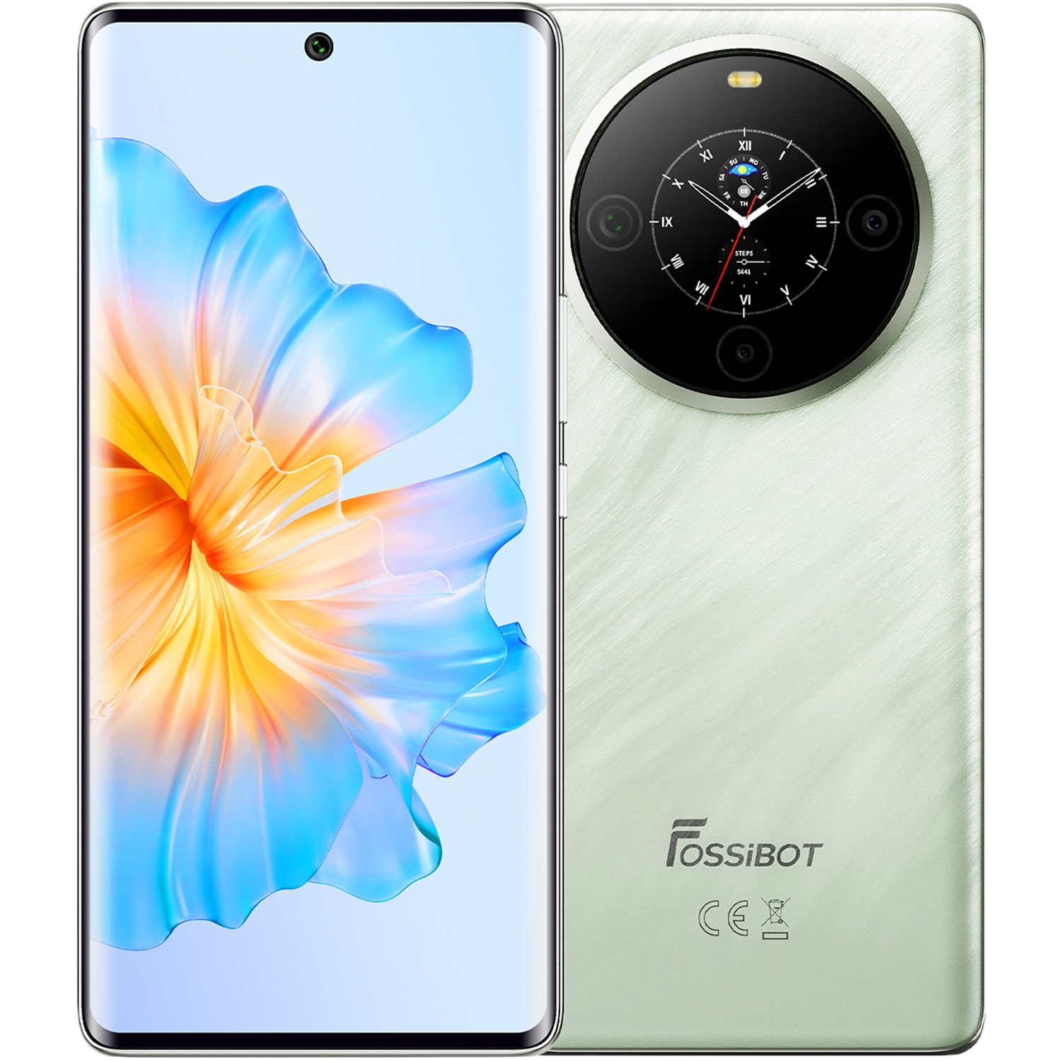 Telefon Fossibot S3 Pro, 4G, Dual Display 6.67" AMOLED + 1.09", Helio G85, 20GB RAM, 128GB, NFC, 5000mAh, Android 14, Green [1]