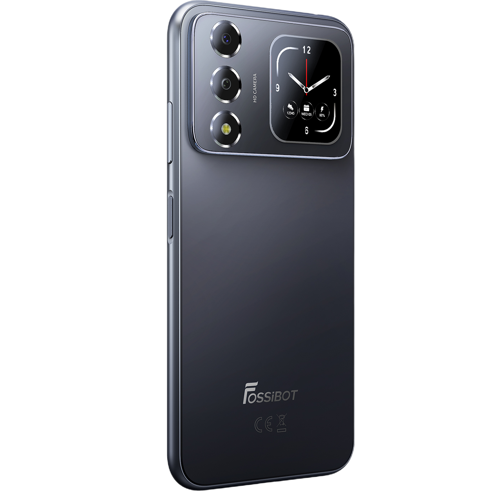 Telefon Fossibot S7, 4G, Dual SIM, 6.9" 120Hz, Octa-Core T615, 4GB RAM, 128GB, Camera 16MP + 8MP, 5000mAh, Android 16, Black [5]