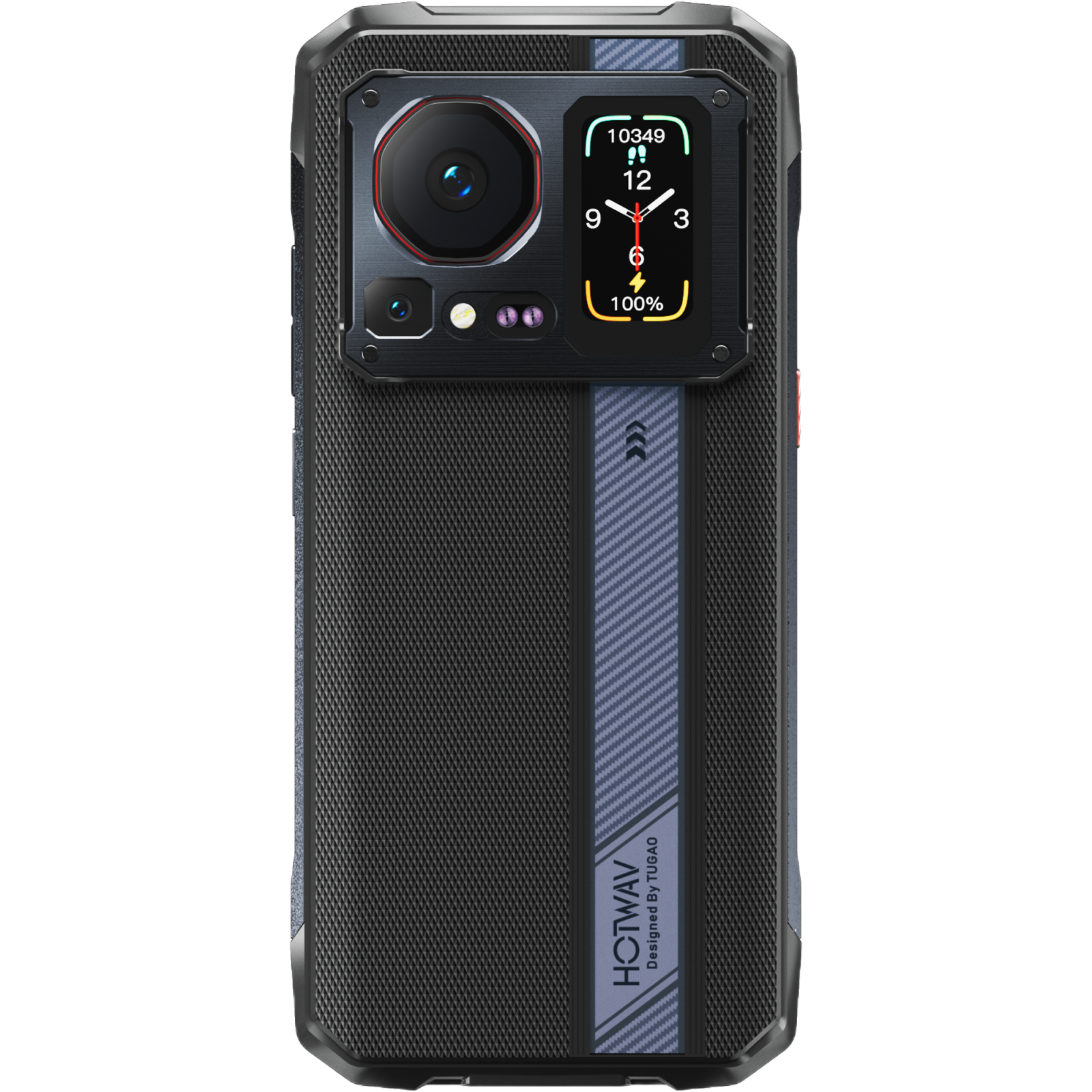 Telefon rugged Hotwav Cyber 16 Pro, 4G, 6.6" 120Hz, Helio G100, 8GB RAM, 512GB, 108MP, NFC, Android 15, Black [4]