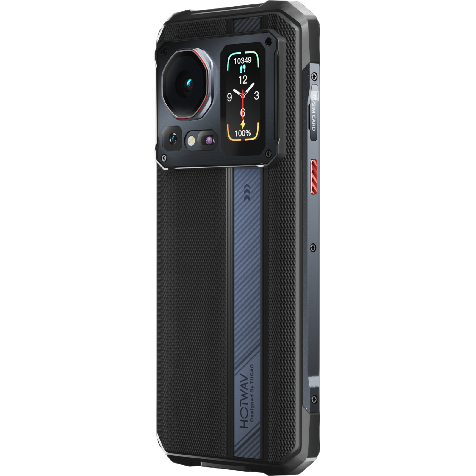 Telefon rugged Hotwav Cyber 16 Pro, 4G, 6.6" 120Hz, Helio G100, 8GB RAM, 512GB, 108MP, NFC, Android 15, Black [5]
