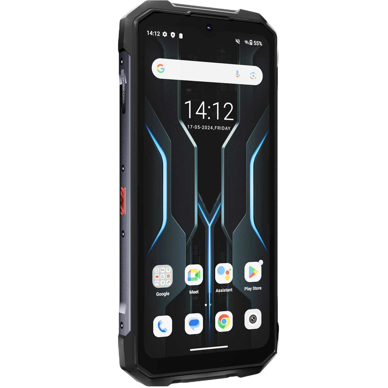 Telefon rugged Hotwav Cyber 16 Pro, 4G, 6.6" 120Hz, Helio G100, 8GB RAM, 512GB, 108MP, NFC, Android 15, Black [2]