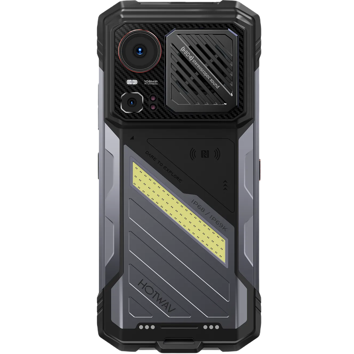 Telefon Hotwav Hyper 8 Pro, 5G, Dual SIM, 6.8" 120Hz, Dimensity 7050, 12GB RAM, 512GB, NFC, 12000mAh, Android 15 [1]