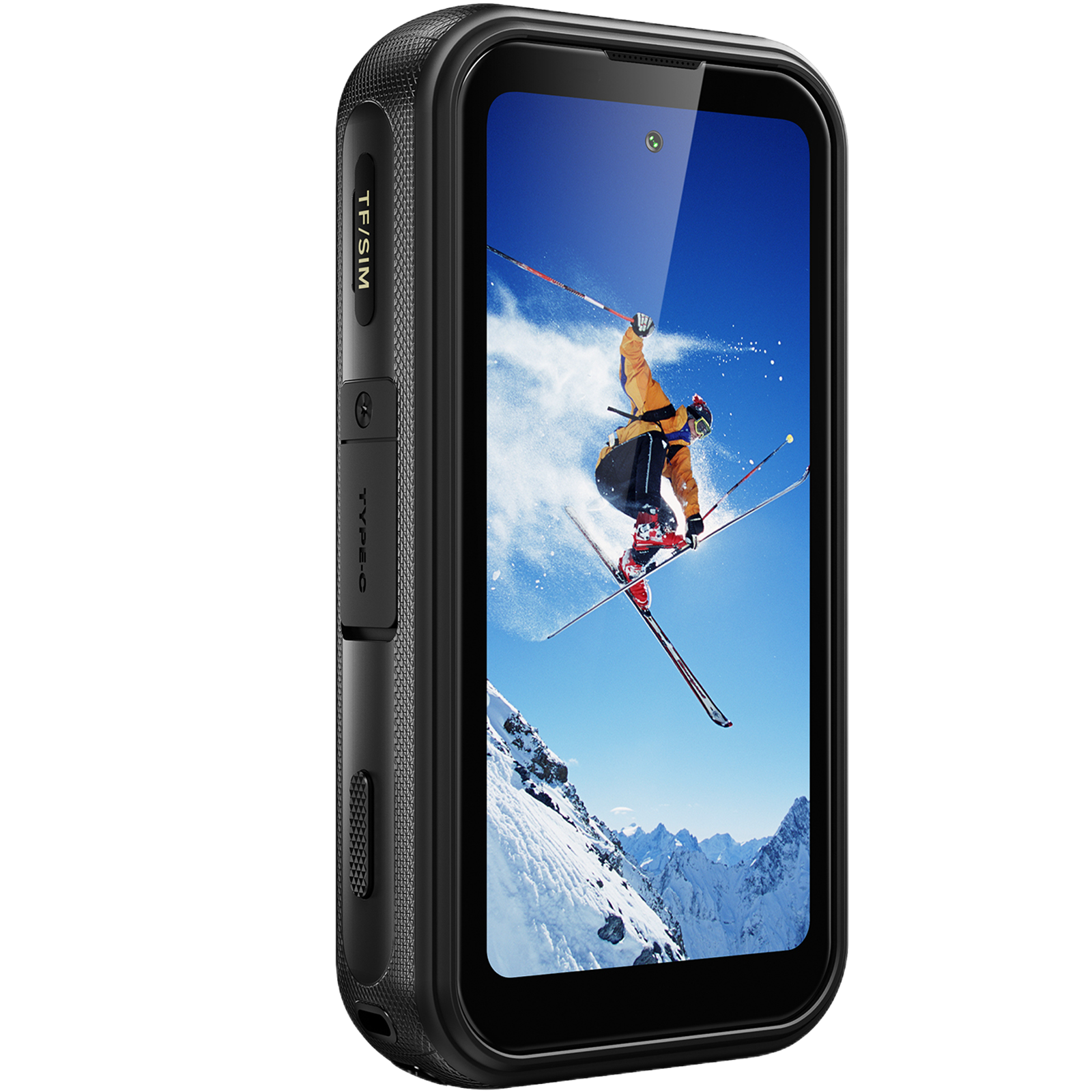 Telefon mini Fossibot F116 Pro cu Action Camera 4K Ultra-Wide, 5G, Dual SIM, 4-inch 120Hz, Dimensity 7300, 12GB RAM, 256GB, Optical Image Stabilization, NFC, 3600mAh, Android 16, Green [4]