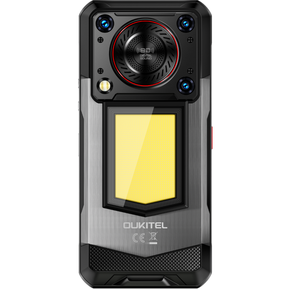 Telefon rugged Oukitel WP56, 5G, 6.8" 120Hz, Dimensity 7050, 8GB RAM, 256GB, NFC, 108MP, 16000mAh, Android 15, Black [8]