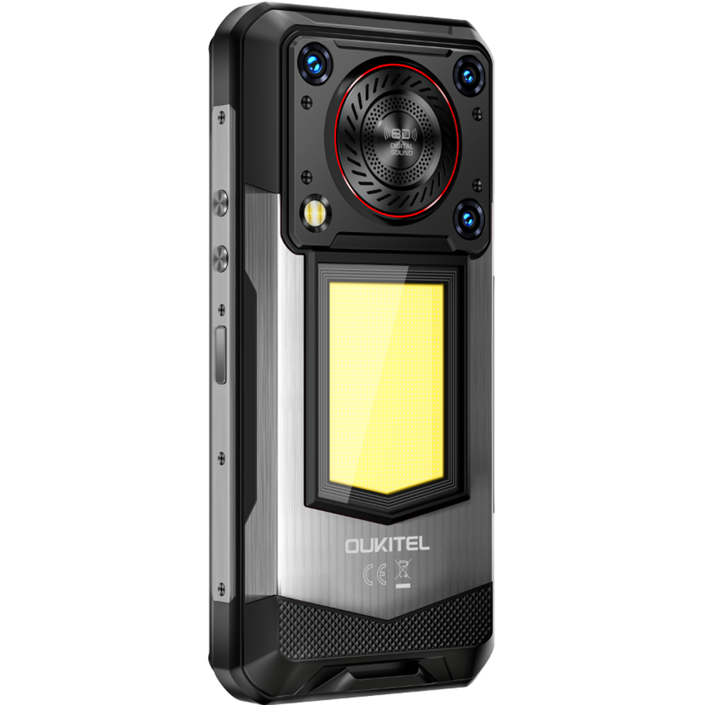 Telefon rugged Oukitel WP56, 5G, 6.8" 120Hz, Dimensity 7050, 8GB RAM, 256GB, NFC, 108MP, 16000mAh, Android 15, Black [7]