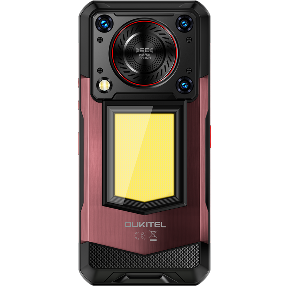 Telefon rugged Oukitel WP56, 5G, 6.8" 120Hz, 12GB RAM, 512GB, 16000mAh, NFC, Android 15, Red [8]