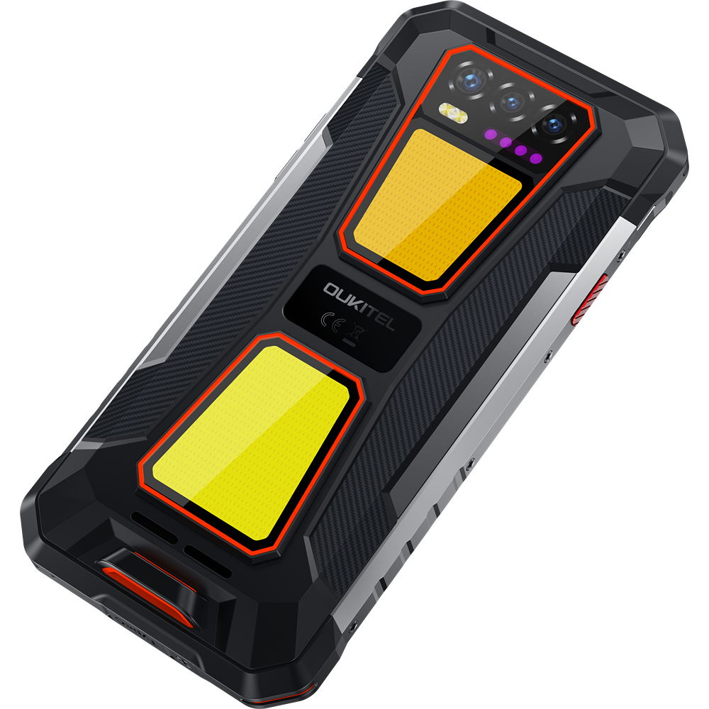 Telefon rugged Oukitel WP58 Pro, 5G, Dual SIM, 6.7" 120Hz, Octa-Core T8200, 8GB RAM, 256GB, NFC, Android 15, Orange [6]