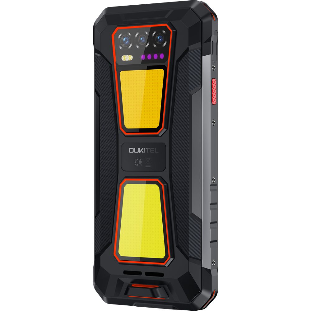 Telefon rugged Oukitel WP58 Pro, 5G, Dual SIM, 6.7" 120Hz, Octa-Core T8200, 8GB RAM, 256GB, NFC, Android 15, Orange [3]