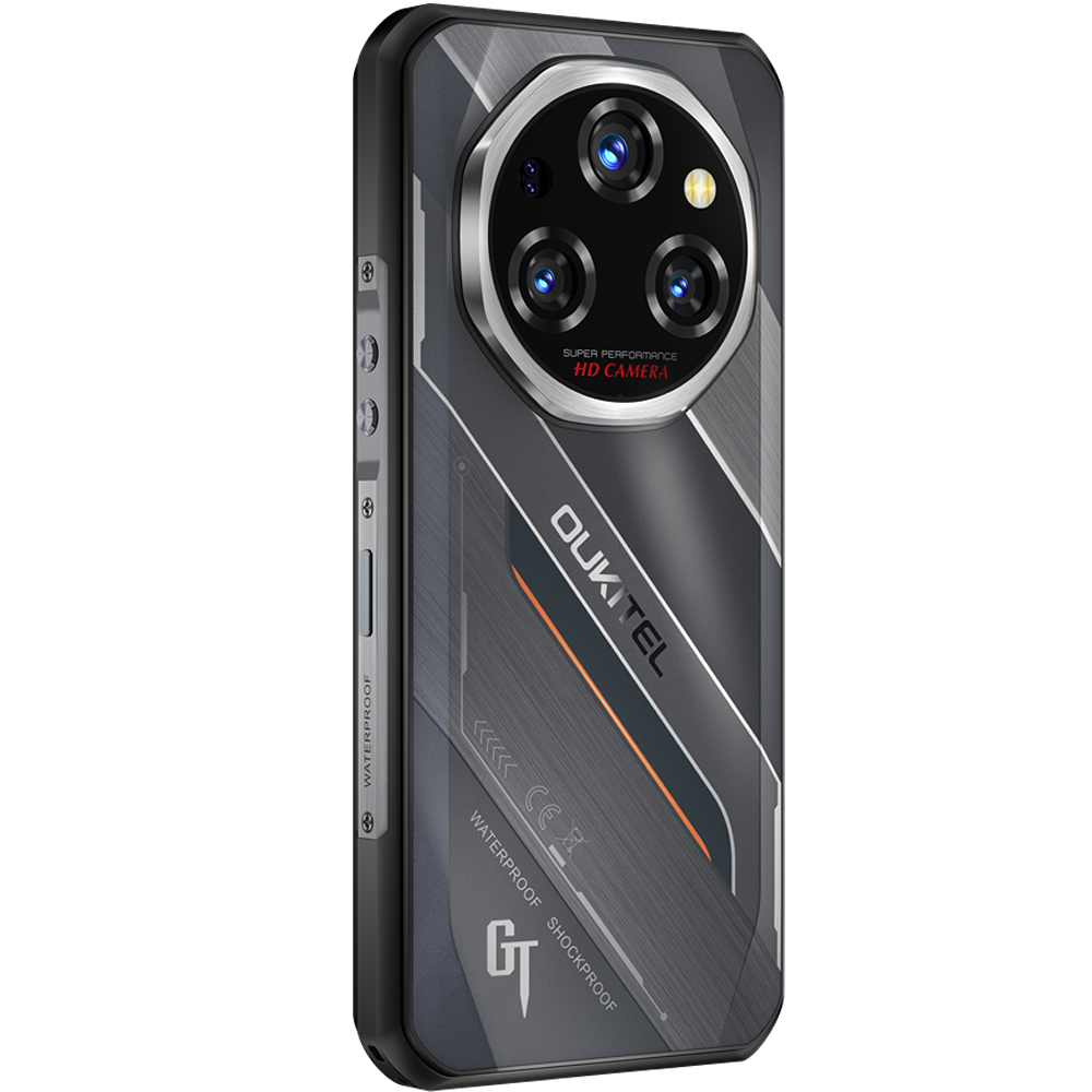 Telefon rugged Oukitel WP62, 5G, 6.6" IPS 120Hz, Dimensity 7025, 12GB RAM, 512GB, NFC, 11000mAh, Android 15, Black [6]