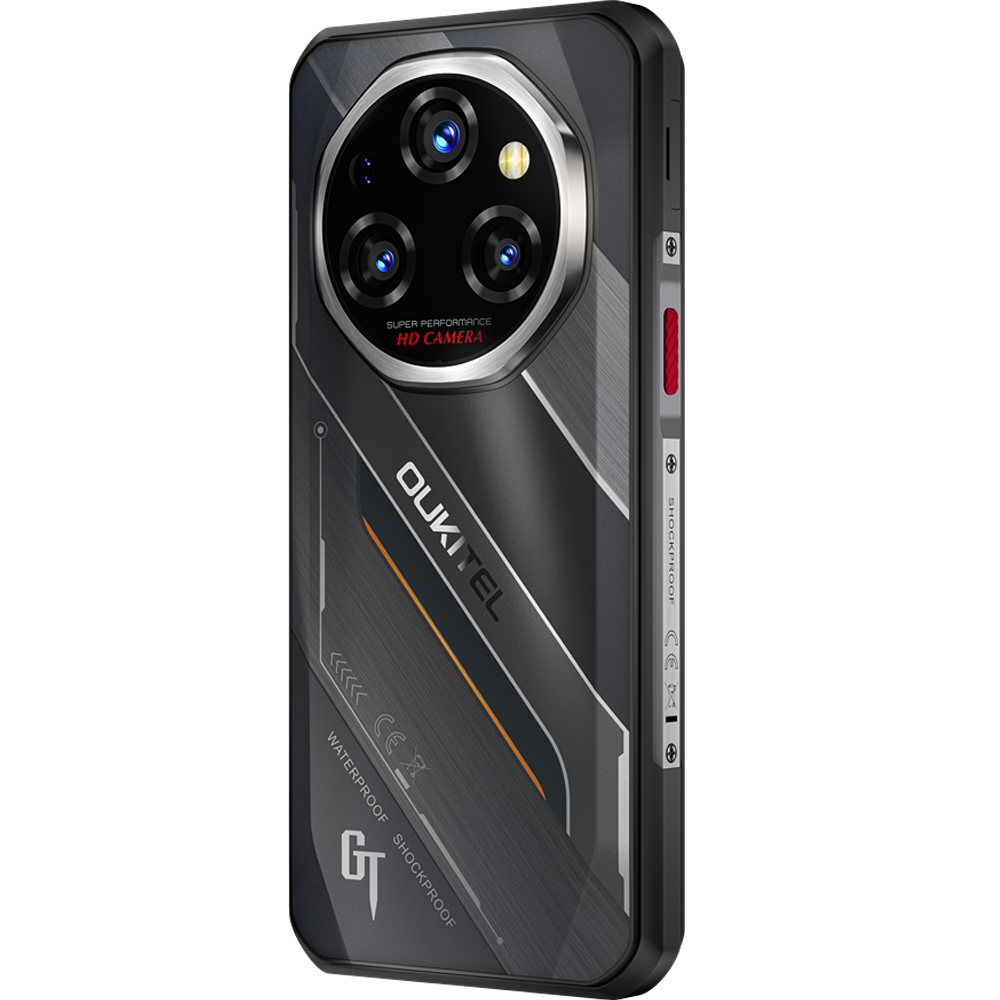 Telefon rugged Oukitel WP62, 5G, 6.6" IPS 120Hz, Dimensity 7025, 12GB RAM, 512GB, NFC, 11000mAh, Android 15, Black [5]