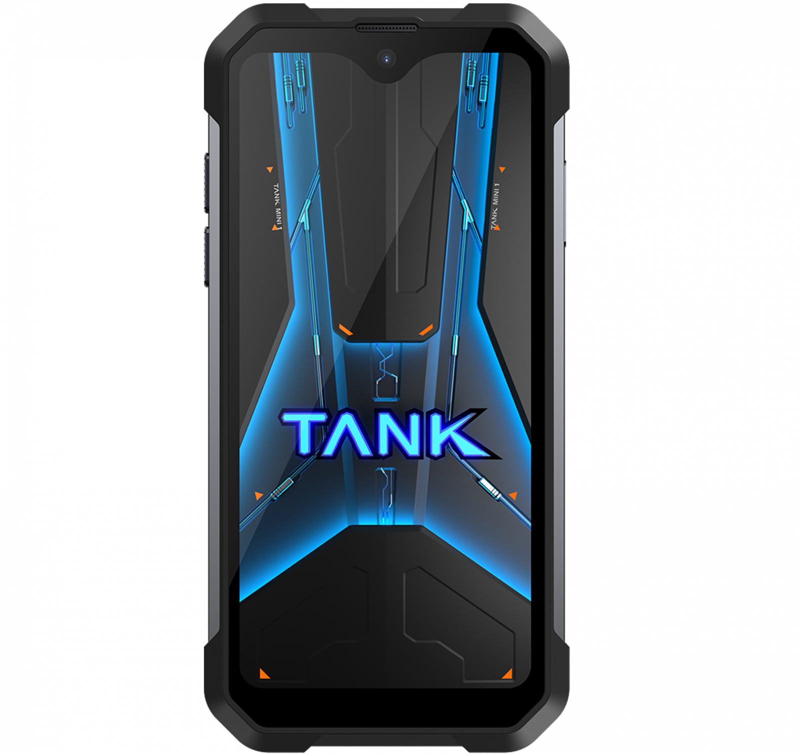 Telefon Unihertz TANK Mini, 4G, Dual SIM, 4.3" HD+, Helio G99, 8GB RAM, 256GB, NFC, 100MP + 32MP, Android 13 [1]
