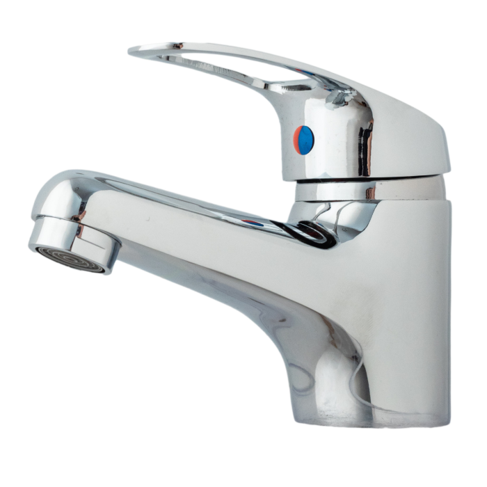 BATERIE LAVOAR TRENDY S EC-4-1, MONOCOMANDA, PIPA FIXA, CROM LUCIOS [2]