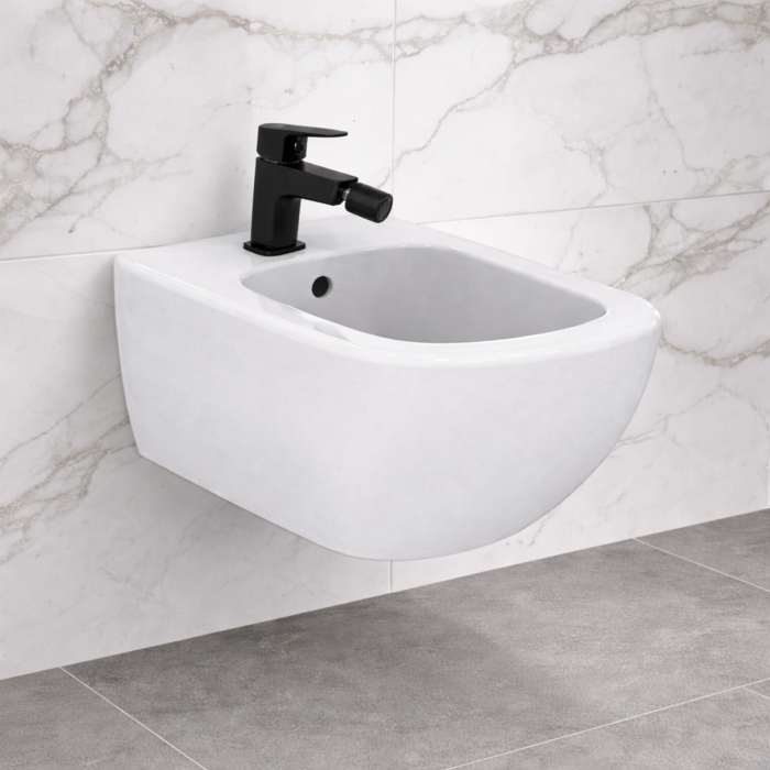 BATERIE STATIVĂ BIDEU FERRO VITTO BLACK VERDELINE BVI6VLBL, NEGRU MAT [2]