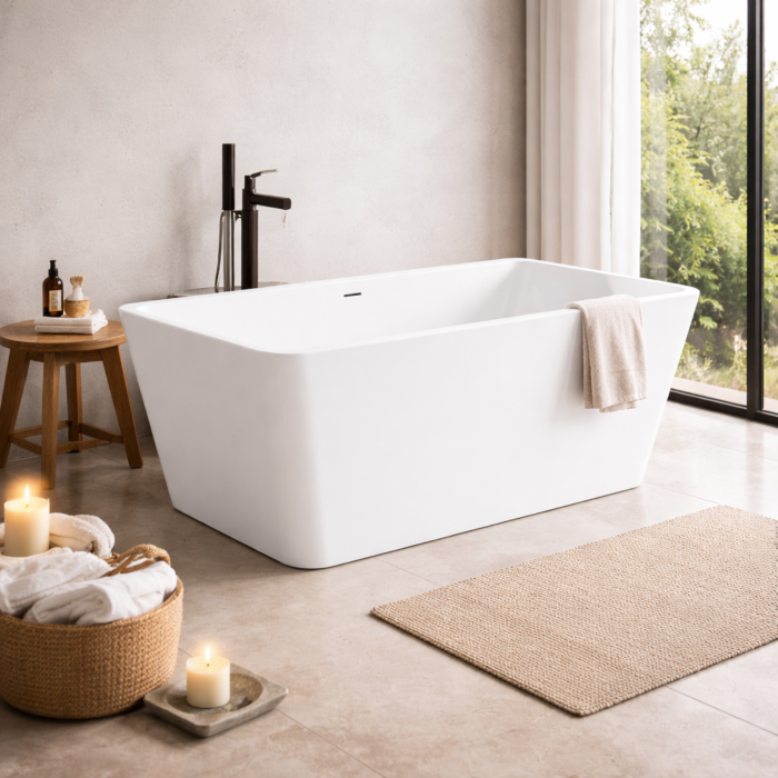 Cadă acril freestanding 170 cm [2]