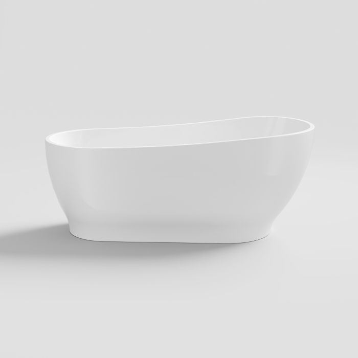 CADĂ FREESTANDING OVALĂ 09 – 170x70/80x61 CM, ALB LUCIOS, CALITATE PREMIUM [5]