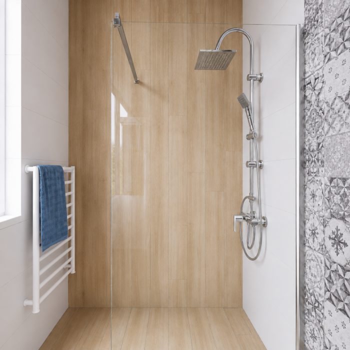 PARAVAN DUS WALK-IN STICLA CLARA 8MM 100*200CM [7]