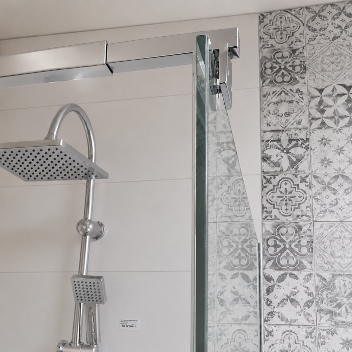 PARAVAN DUS WALK-IN STICLA TRANSPARENTA 8MM 80*200CM [4]