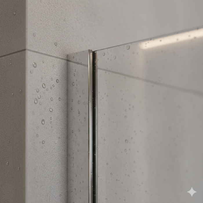 PARAVAN DUS WALK-IN STICLA TRANSPARENTA 8MM 90*200CM [3]