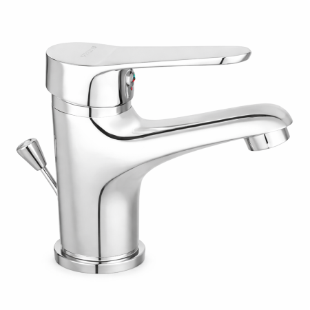 Baterie lavoar - Baterie Lavoar Ferro Isso BIS2, Monocomandă, cu Ventil, Crom