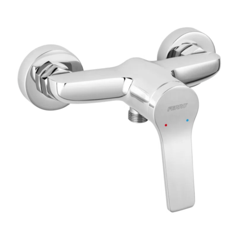 Baterie duș - BATERIE PERETE DUȘ FERRO STRATOS, CROM, BSC7